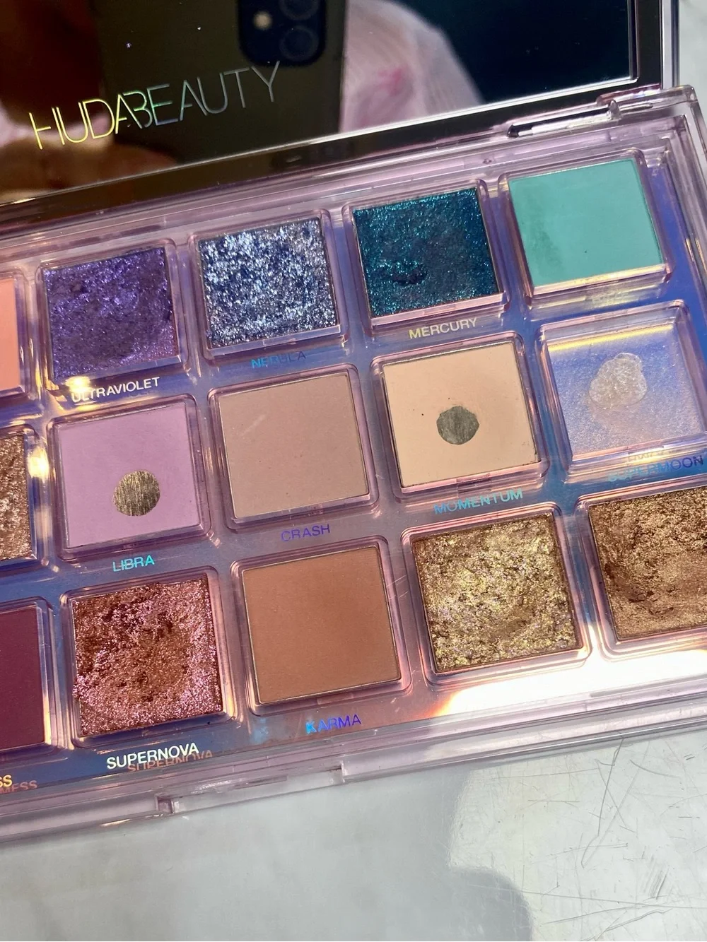 Huda Beauty Mercury Retrograde Eyeshadow Palette